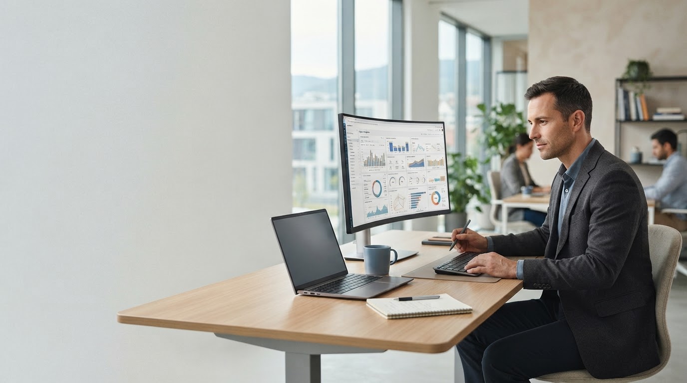 Jandrov: interfaz de análisis predictivo mostrando una relación entre riesgo y retorno